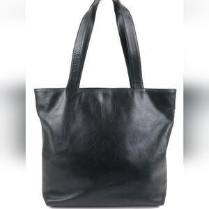 CHANEL COCO Mark Leather Bag Tote Bag and Wallet Set